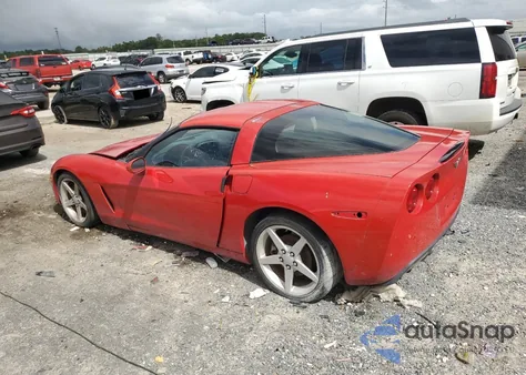 2006 Chevrolet Corvette из США, поврежденный, VIN 1G1YY25U965129006